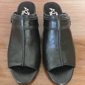 A2 By Aerosoles Women's Shoes - black, size 7.5